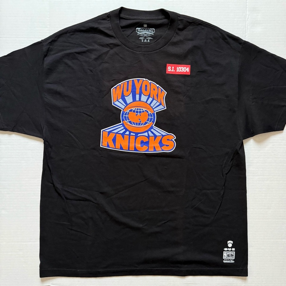 🔴Wu-Tang Shirt Size 2XL New York Knicks Authentic Rare Rza Gza Jalen Brunson